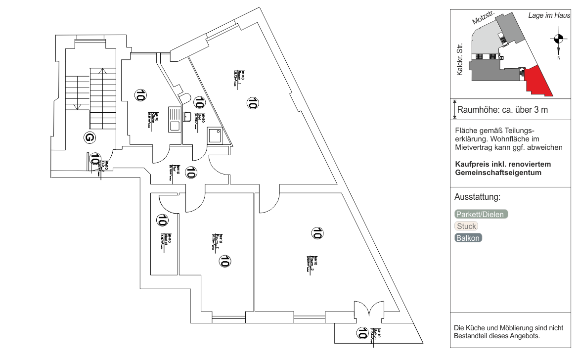 Gartenhaus 1. OG links